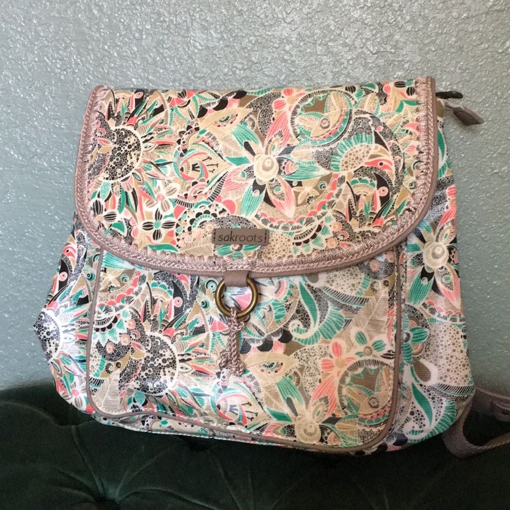 ✨ 2 in one shoulder bag backpack